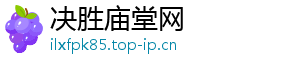 决胜庙堂网